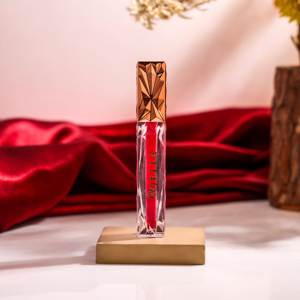 Oviella Crystal Prism Liquid Lipstick - Fiery