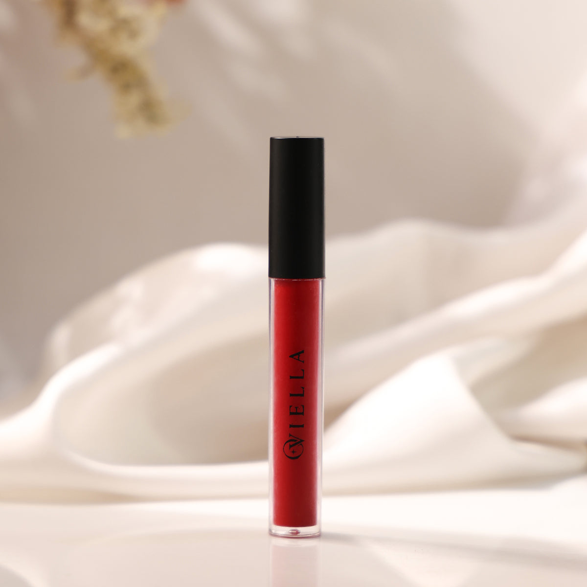 Oviella Glam Tube Liquid Lipstick  - Cosmic Red